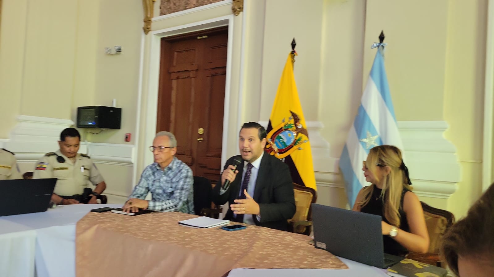 FENATRAPE participo en la Mesa de Seguridad convocada por el Ministerio de Seguridad Publica, en Guayaquil